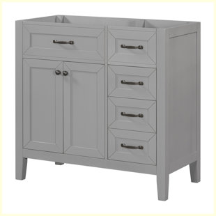 Modern Bathroom Vanity with Cabinet and Drawers