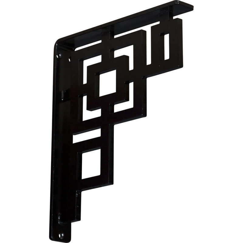 Support en fer forgé Eris, 1,5 po x 12 po