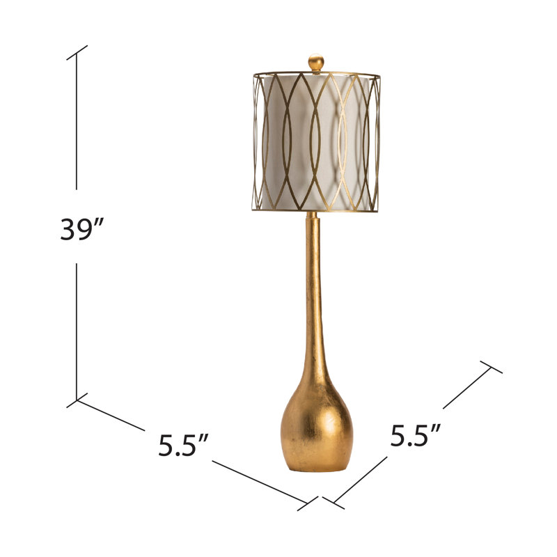 Lampe de table en résine
