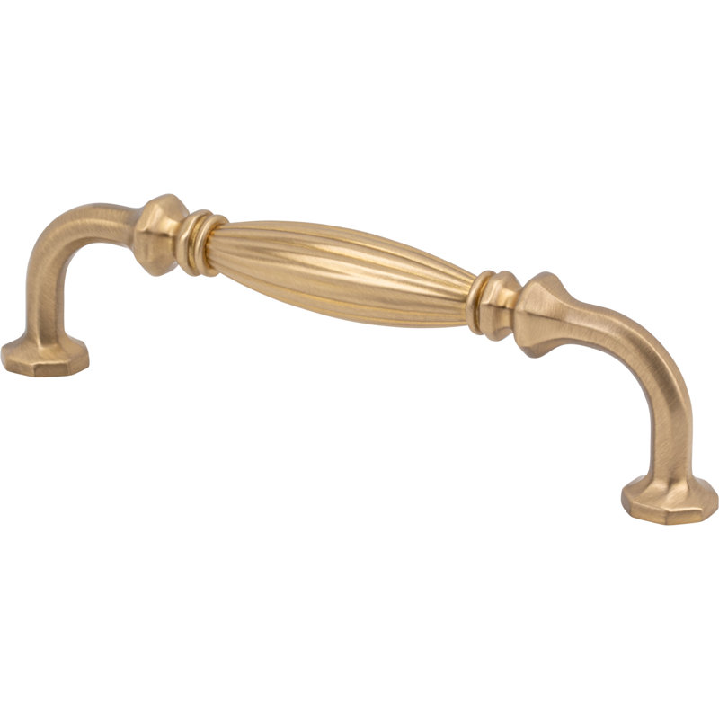 Roscato Pull, Satin Brass, 5 1/16"