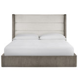 ErinnV X Universal Upholstered Wingback Bed