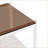 Set of 2 Brown Tempered Glass Coffee Tables for Living Room, Easy-Clean & Space-Saving with MDF Storage Layer-1547404984-1547404991