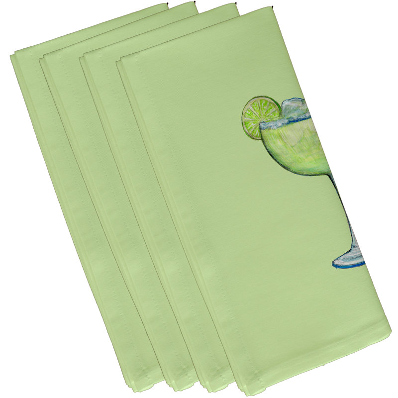 Ensemble de serviettes 4 pièces Josefien, Vert