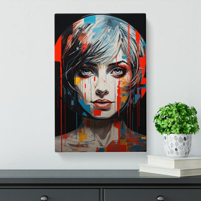 Vinyl Record Tachisme - No Frame Print