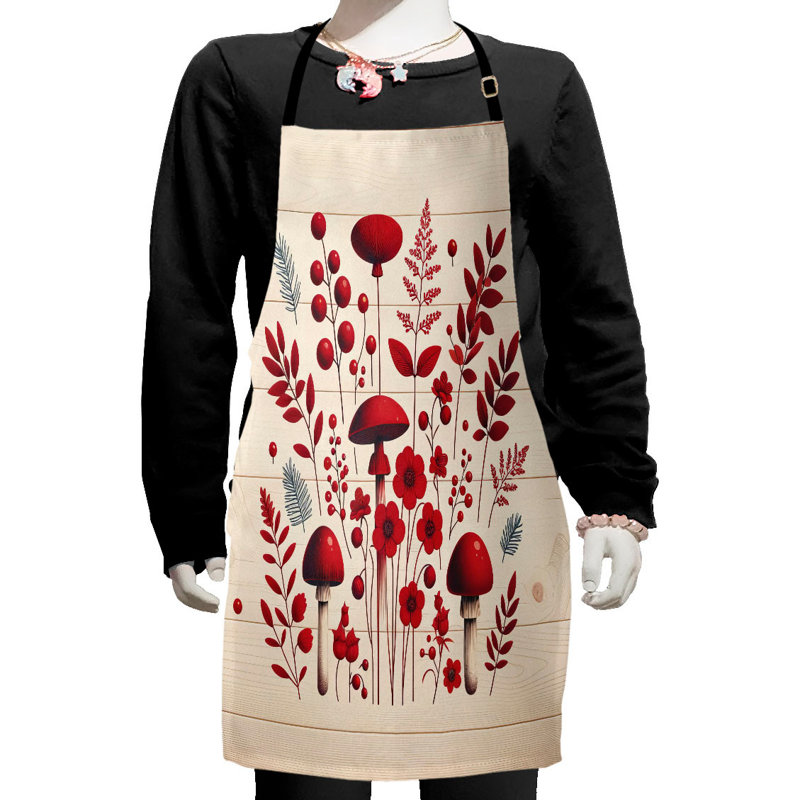 No Pattern Bib Apron