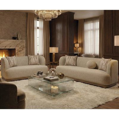 Kellems Upholstered 2-Piece Sofa Set With Accent Pillows