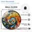 Horloge murale 12 po