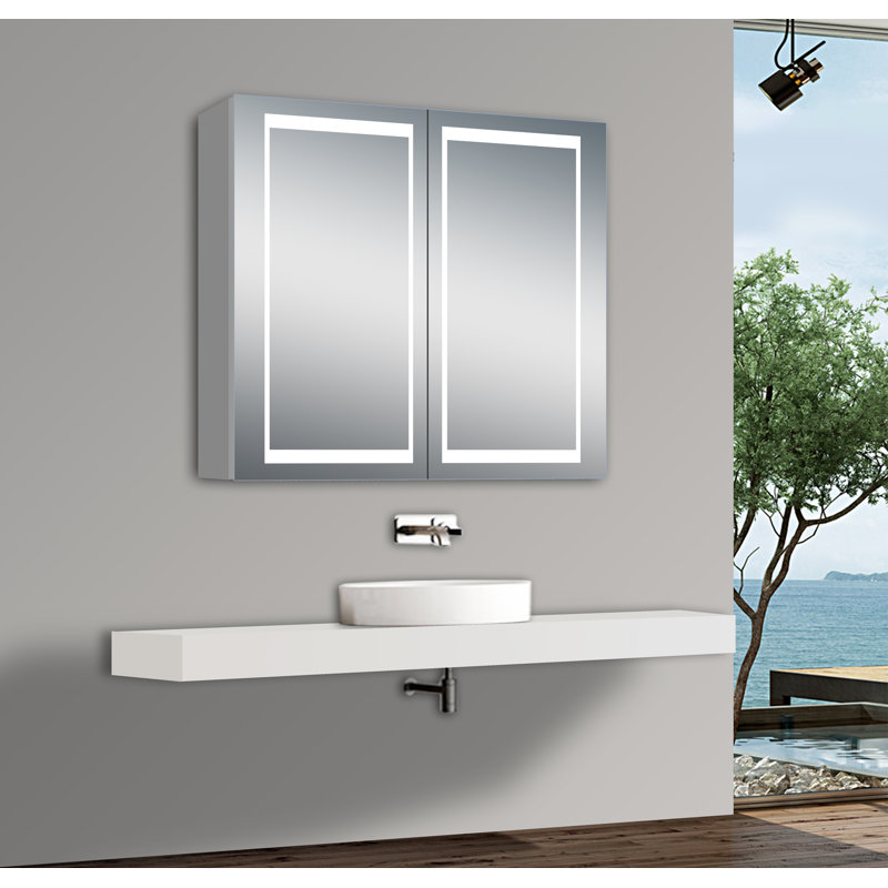 Miroir de coiffeuse biseauté, 27,5 po x 21,3 po