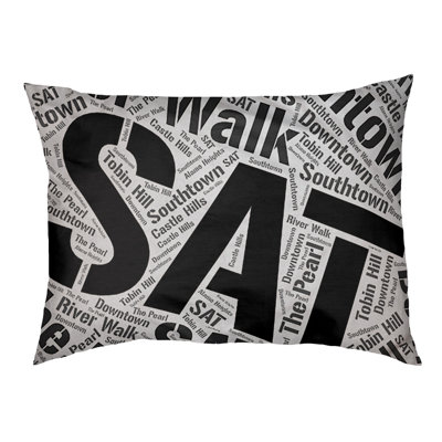Coussin de chien « districts »