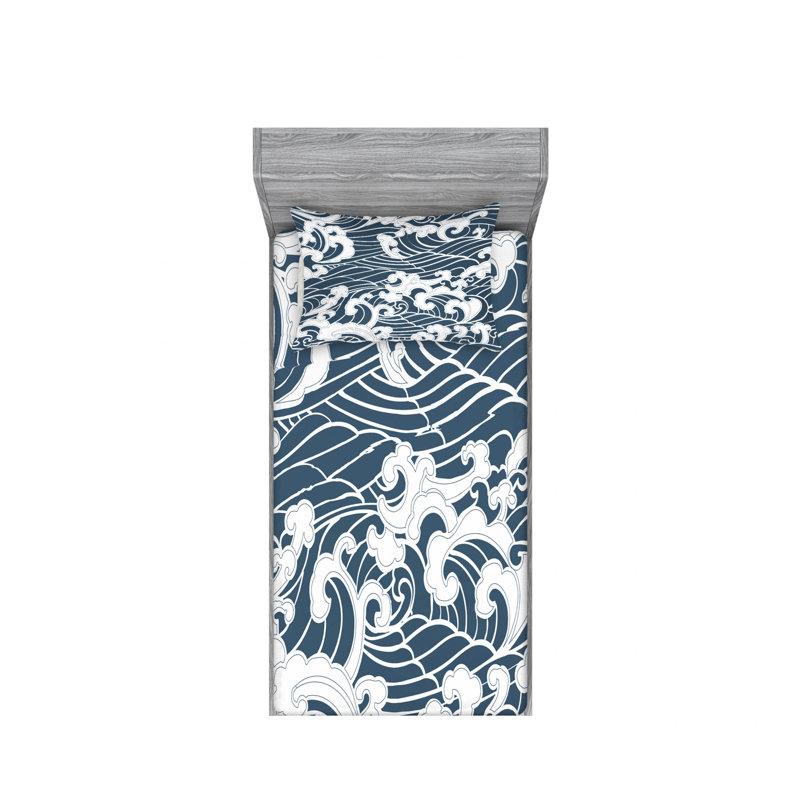Ensemble de draps Traditional, Ensemble de draps pour lit simple avec drap-housse