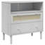 80cm Sideboard Rattan Look-93314881