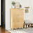 24 Pair Shoe Storage Cabinet With 3 Flip Drawers, Free Standing Hidden Shoe Organizer-684019524
