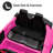 Licensed Audi 24V Electric Ride On Car, Ride-On Toy for Kids 1-3  with Remote & Bluetooth, Hot Pink-130124781