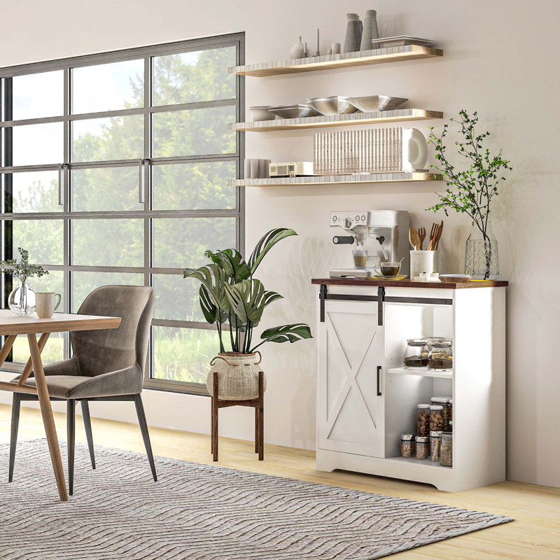 Bastrie 33'' Sideboard, White