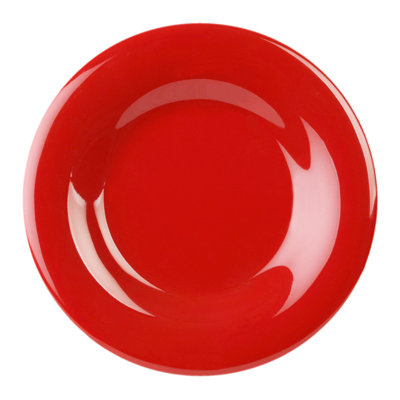 Mayesville Melamine Wide Rim Round 6.5" Bread and Butter Plate