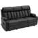 Zhanea Power Reclining Sofa with Heat and Massage,  3-Seat Dual Recliner Sofa