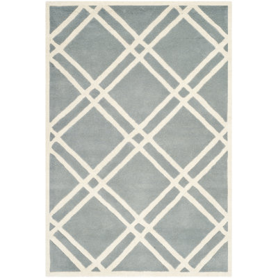 Terlton Geometric Wool Hand Woven Area Rug