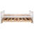 Daybed With Trundle And Drawers-1085509726