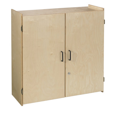 3 Compartment Manufactured Wood Classroom Cabinet