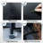 4 Drawer Dresser for Bedroom, Narrow Chest of Drawers, Wooden Top and Study Iron Frame 18"x37.5"-(WxH)
