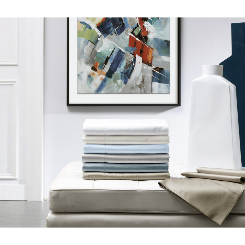 Raffaello Sheet Set, Queen Sheet Set with 2 Pillowcases, Taupe