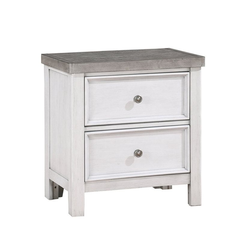 Patricio 2 Drawer Nightstand