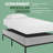 Wooden Box Spring / foundation for Mattress Support, Easy to Assemble-1636901307-1640882104
