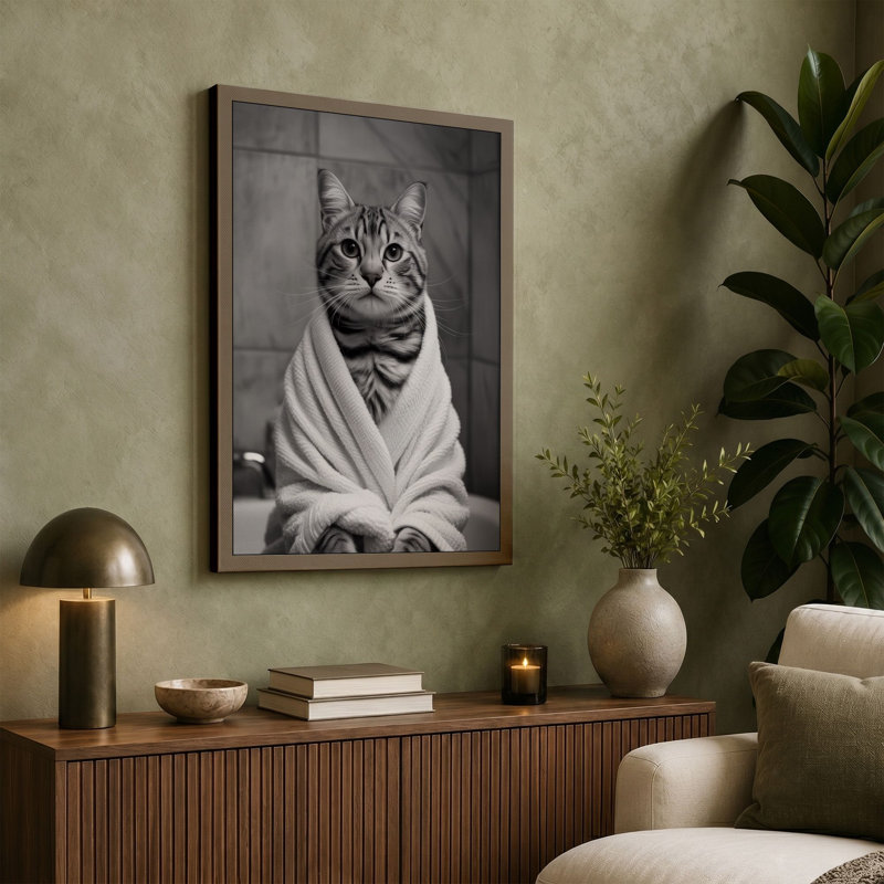 Print, 30x20 - 76.2 x 50.8 cm, Taupe Border