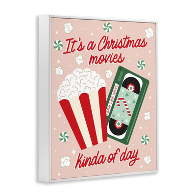 Cinéma de Noël «Kind of Day», estampe numérique, conception signée Ilis Avilés