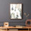 Sumi Storm I, reproduction encadrée - bois massif