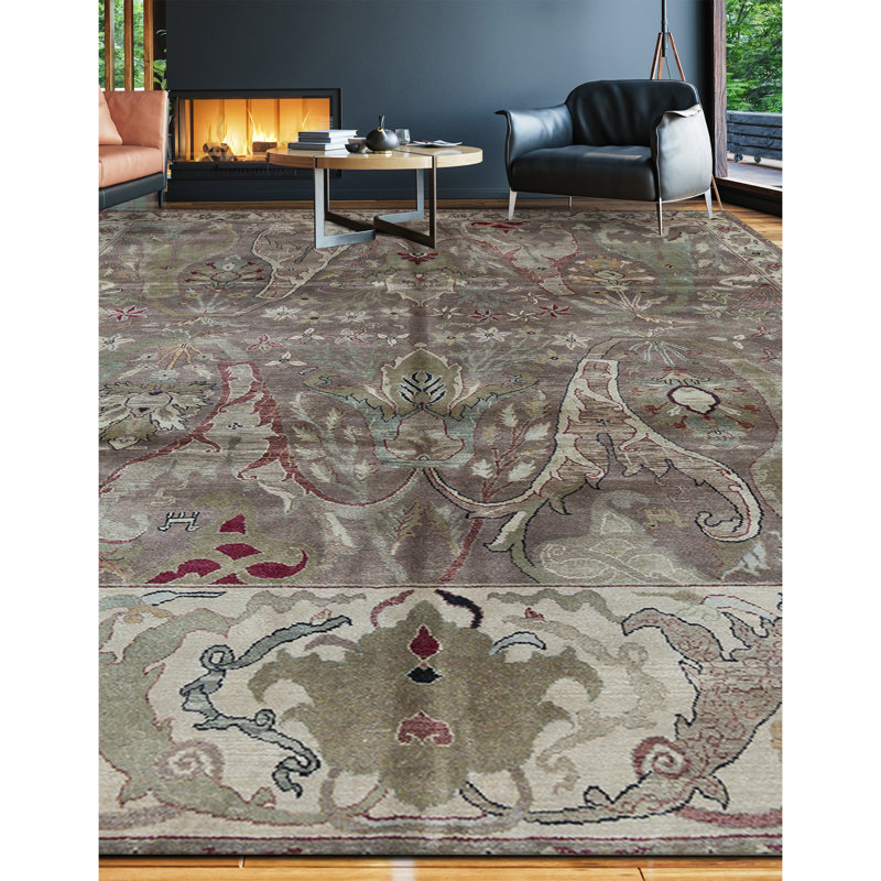 Wool Oriental Area Rug