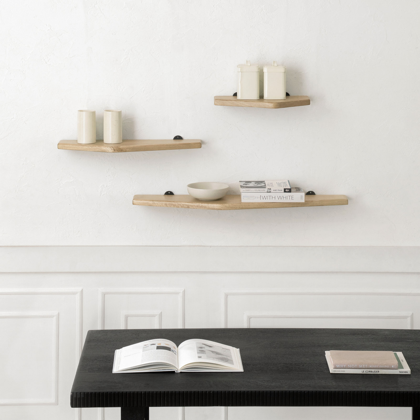 Glennon 36" Floating Shelf, Warm Sand