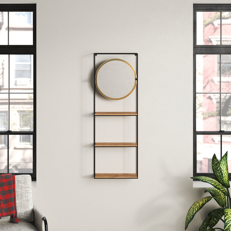 Dunkin Flat Wall Mirror