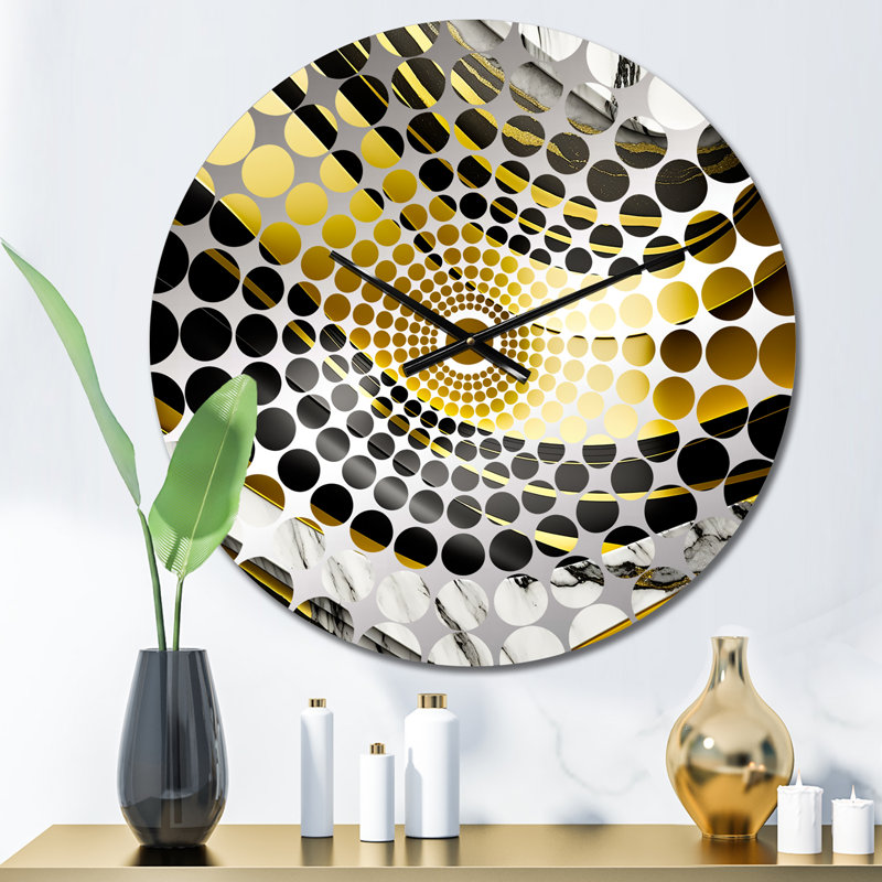 Mariame - Horloge murale abstraite, Petit