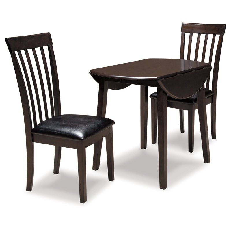 Hammis Dining Table with 2 Chairs, 3