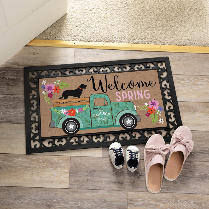 Tapis d'entrée antidérapant Cineas 29,75 po x 0,5 po, Oui