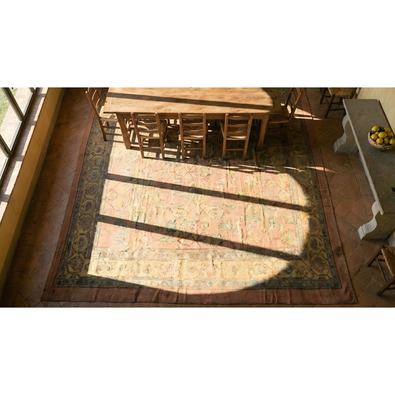 Tapis carré Oushak