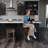 Maven Lane Pullman Backless Swivel Kitchen Stool with Upholstery Seat-128006626-128006624