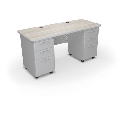 Bureau rectangulaire pour enseignant