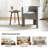 Braien Low Back Arm Dining Chair-988673351