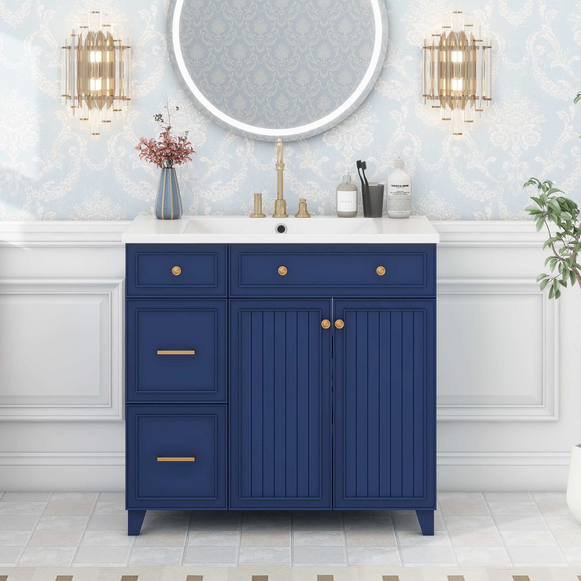 Winston Porter Bathroom Vanity - Wayfair Canada