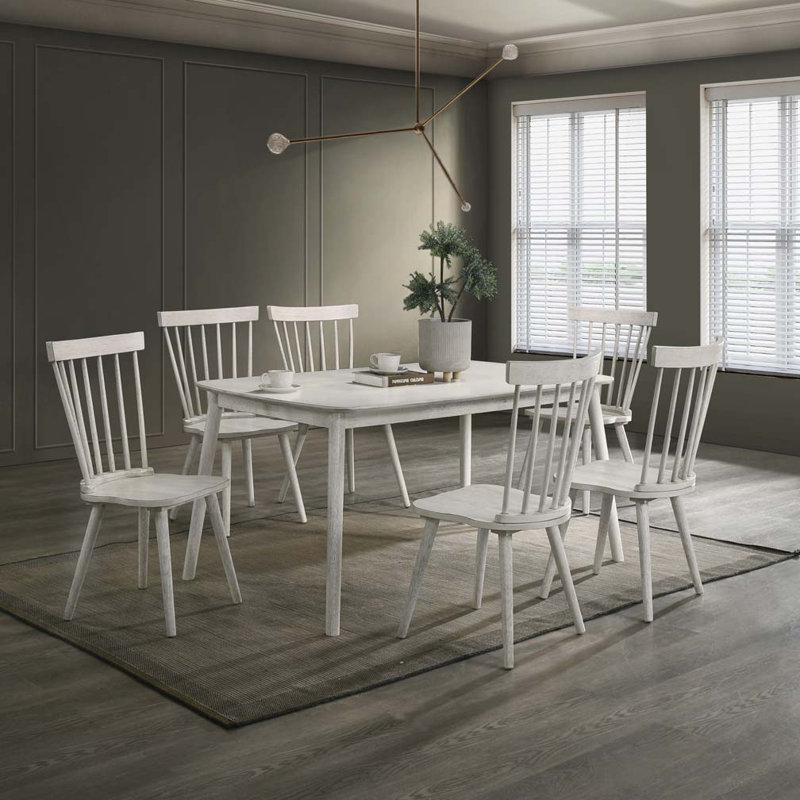 Chaise de salle à manger Farmhouse, Blanc