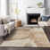 Premium Machine Washable Prisco Brown Rug