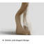 Lampe de salon moderne en bois