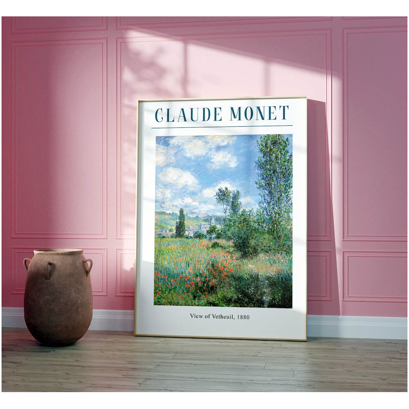 View Of Vetheuil - No Frame Print