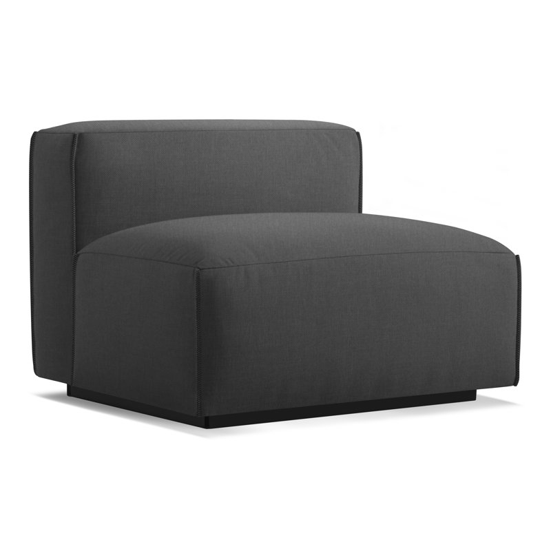 Cleon Slipper Chair, Maharam Meld in Panda