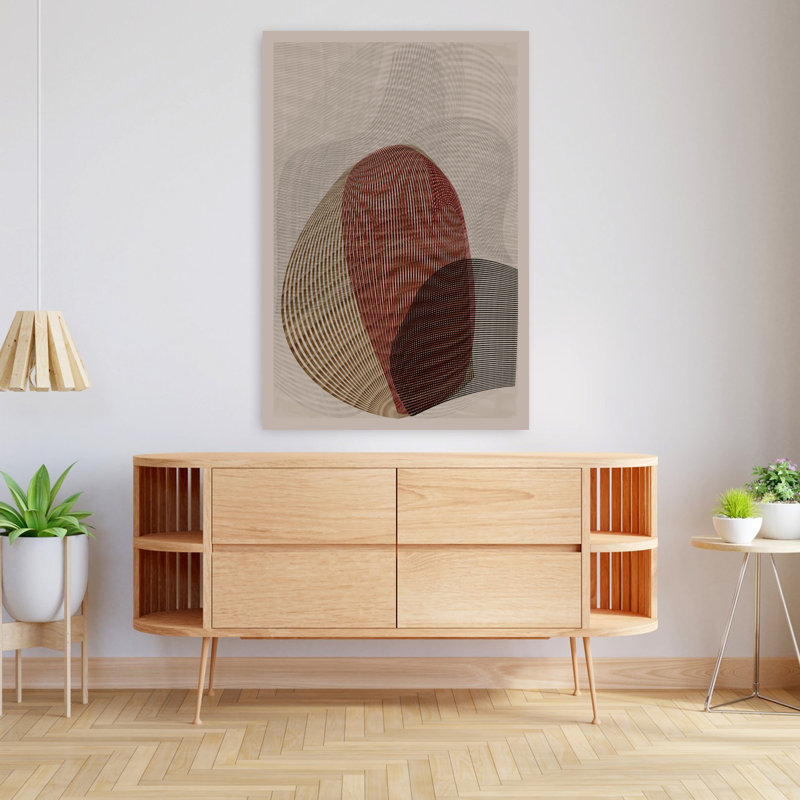 Art contemporain contemporain abstrait, H 48 po x l 32 po