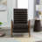 Ikraam Chance 26" Luxurious Oil Wax Upholstered Push Back Recliner with Parawood Frame-456610929
