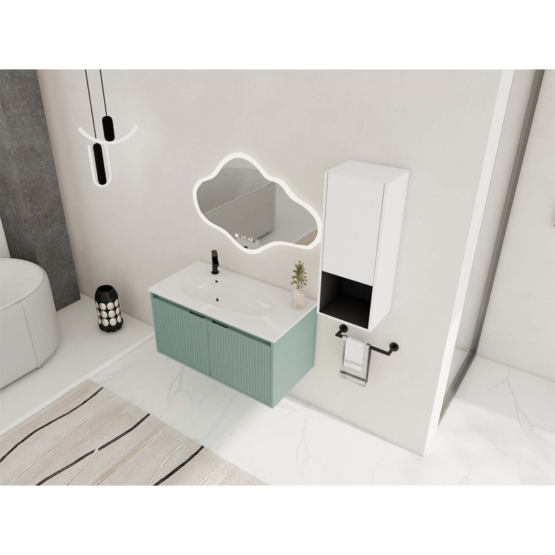 Floating Bathroom Vanity With Innovative Features And Ample Storage