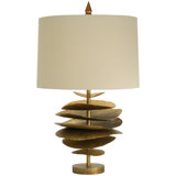 Lily Pad Metal Table Lamp